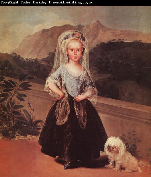 Francisco de Goya Portrait of Maria Teresa de Borbon y Vallabriga